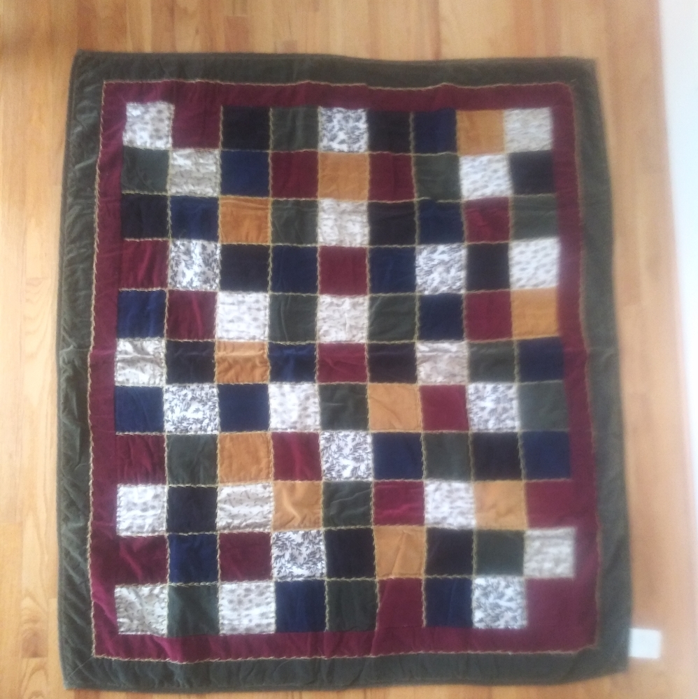 Field Gear (FG) Multicolor Patchwork Quilt